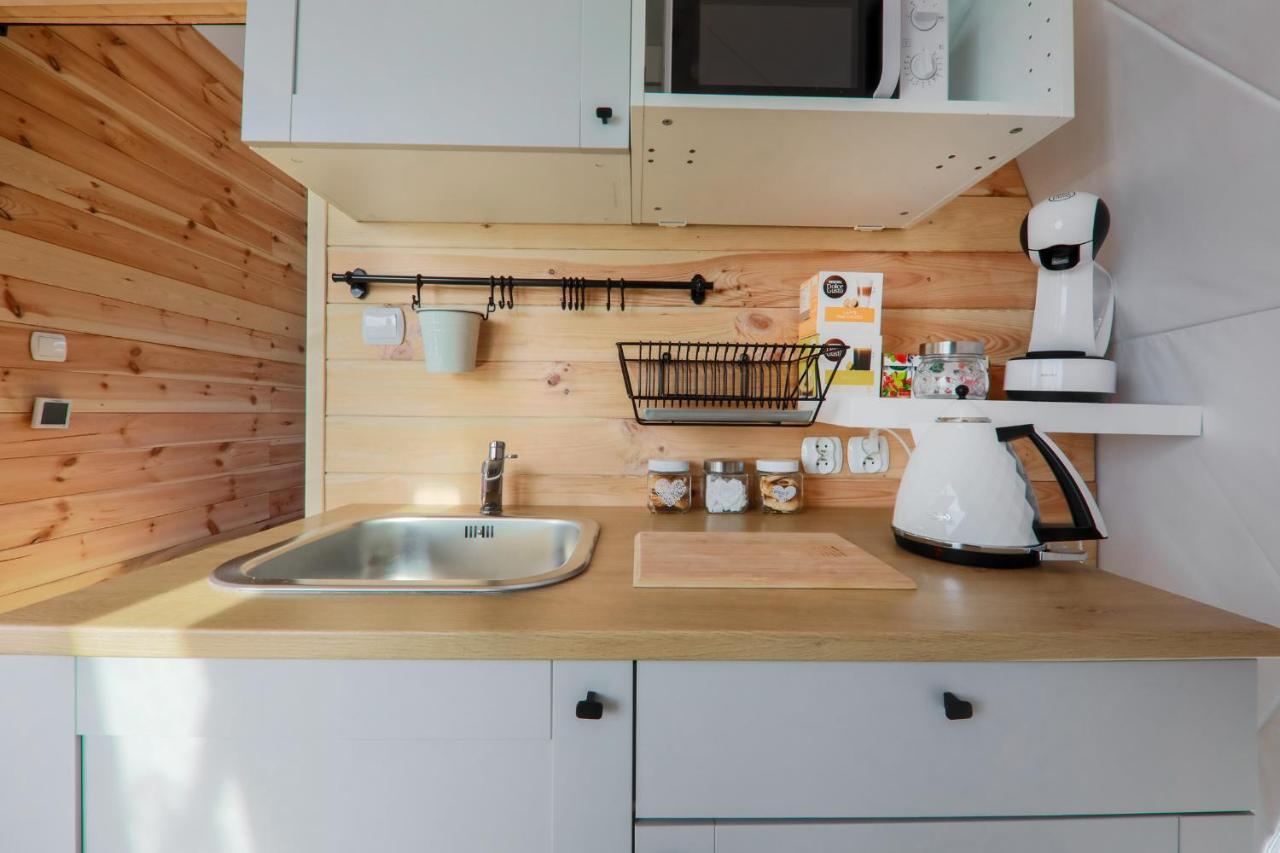 Glamping Gliczarow Klapnioki Bed & Breakfast Leśnica Екстериор снимка