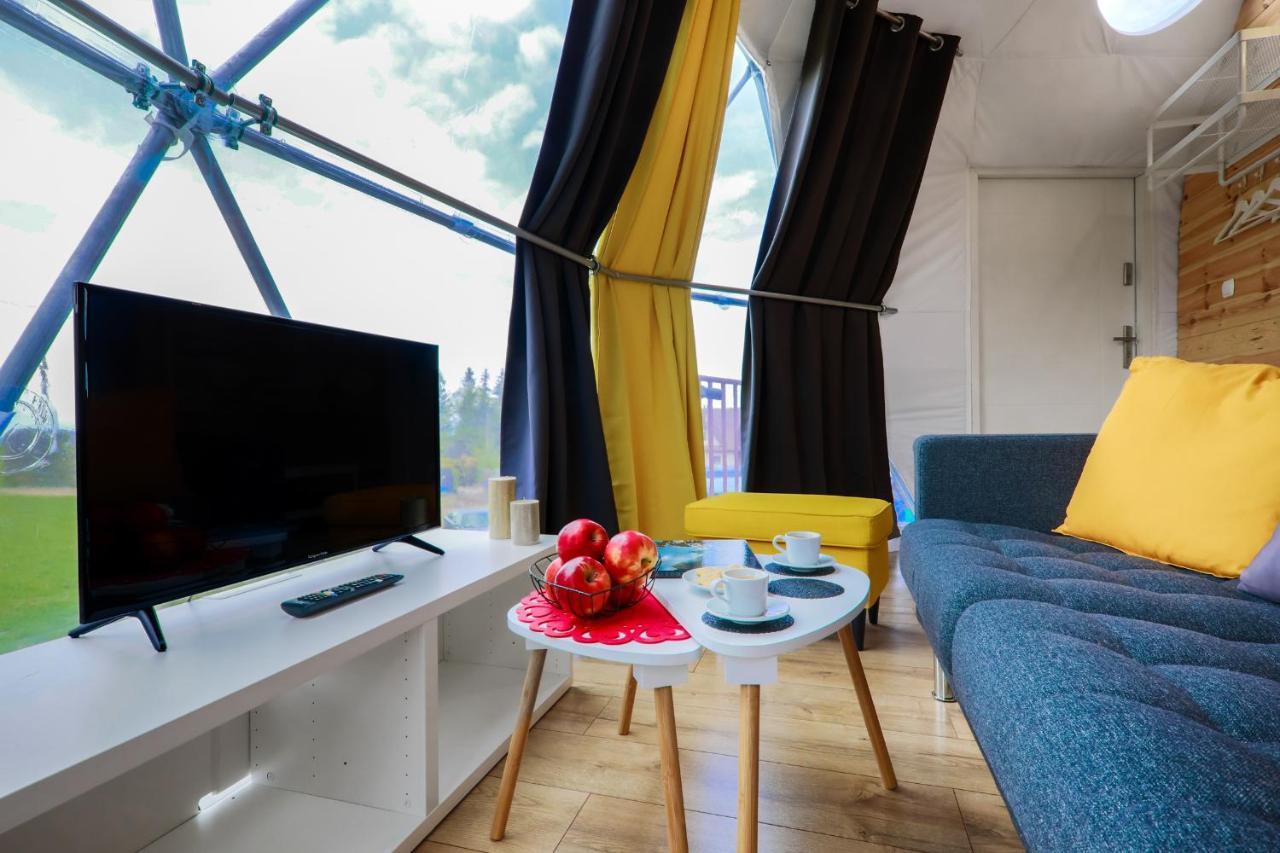 Glamping Gliczarow Klapnioki Bed & Breakfast Leśnica Екстериор снимка