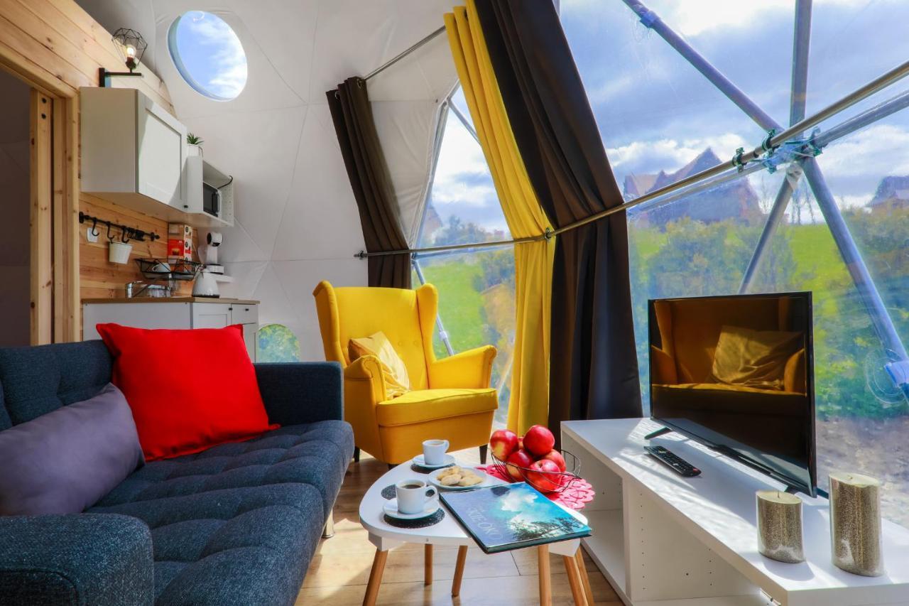 Glamping Gliczarow Klapnioki Bed & Breakfast Leśnica Екстериор снимка