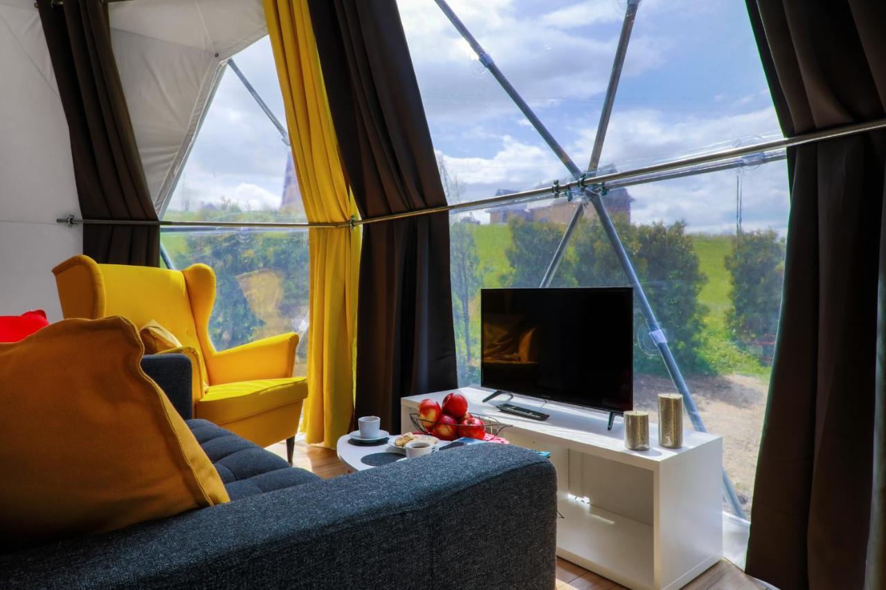 Glamping Gliczarow Klapnioki Bed & Breakfast Leśnica Екстериор снимка